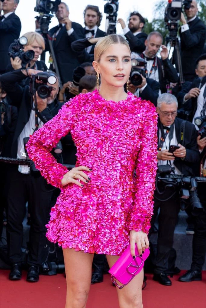 Caroline Daur en Festival de Cannes
