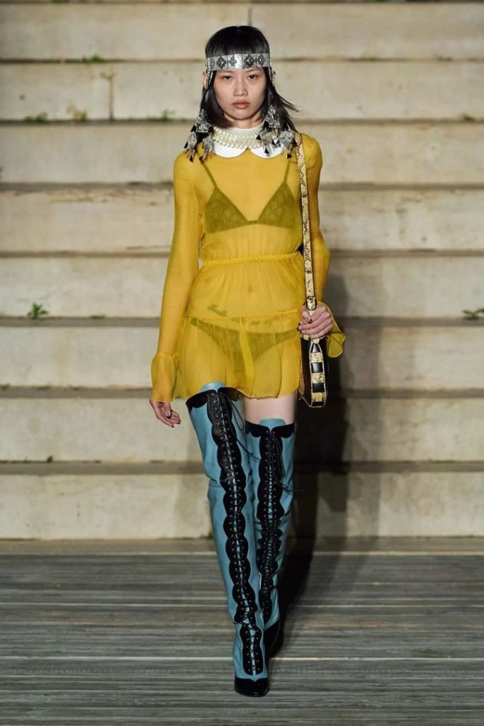 Desfile de Gucci, Colección Crucero 2023