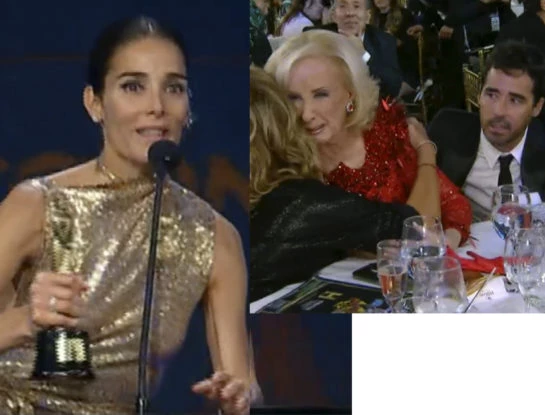 Juana Viale ganó el Martín Fierro por Mejor Conducción y Mirtha Legrand rompió en llanto de la emoción