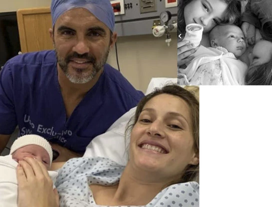 El detalle particular que reveló el nacimiento de Luca Cubero e involucra a una de sus hermanas