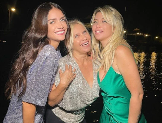 La cifra que le pagarán Wanda y Zaira Nara a su madre, Nora Colosimo, para que cuide a sus hijos