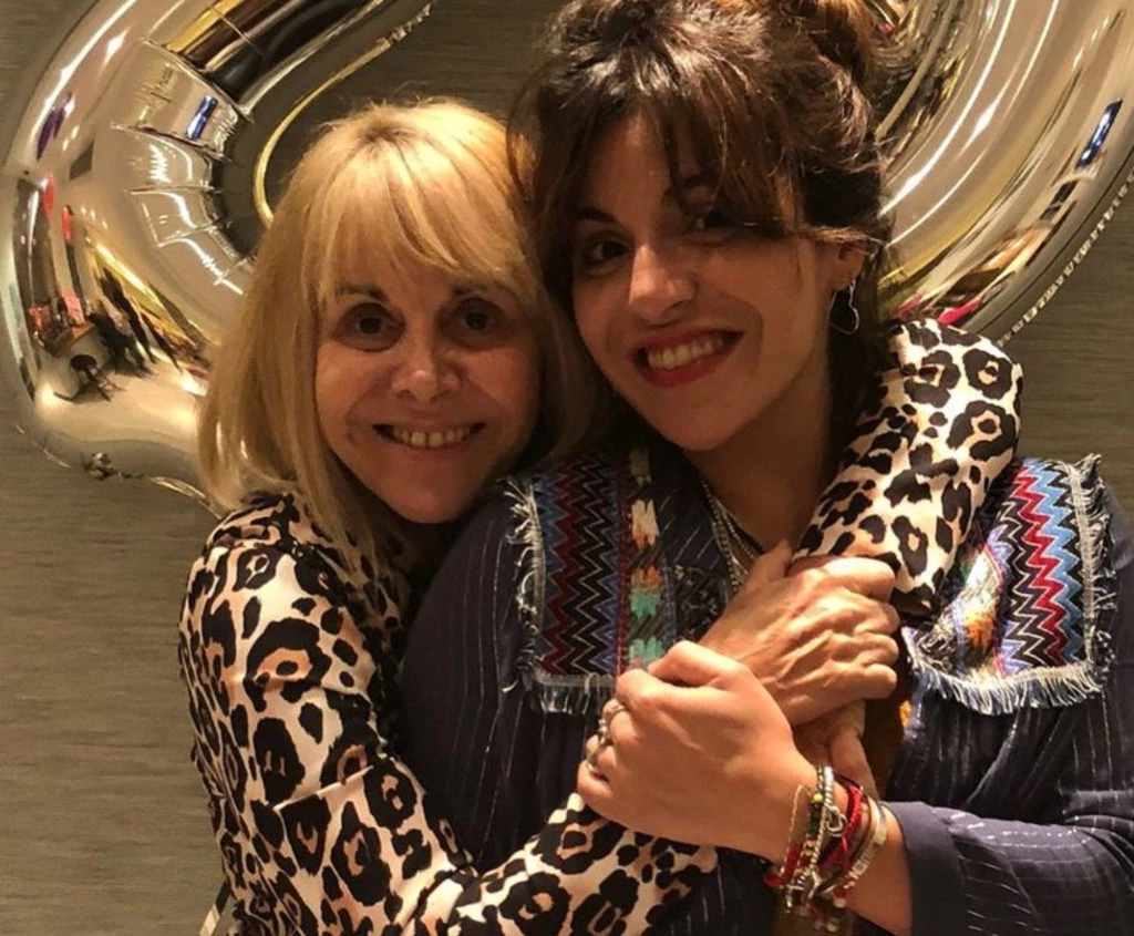 Claudia Villafañe y Gianinna Maradona