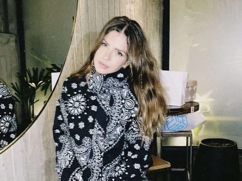 La China Suárez en el cumpleaños de Rusherking