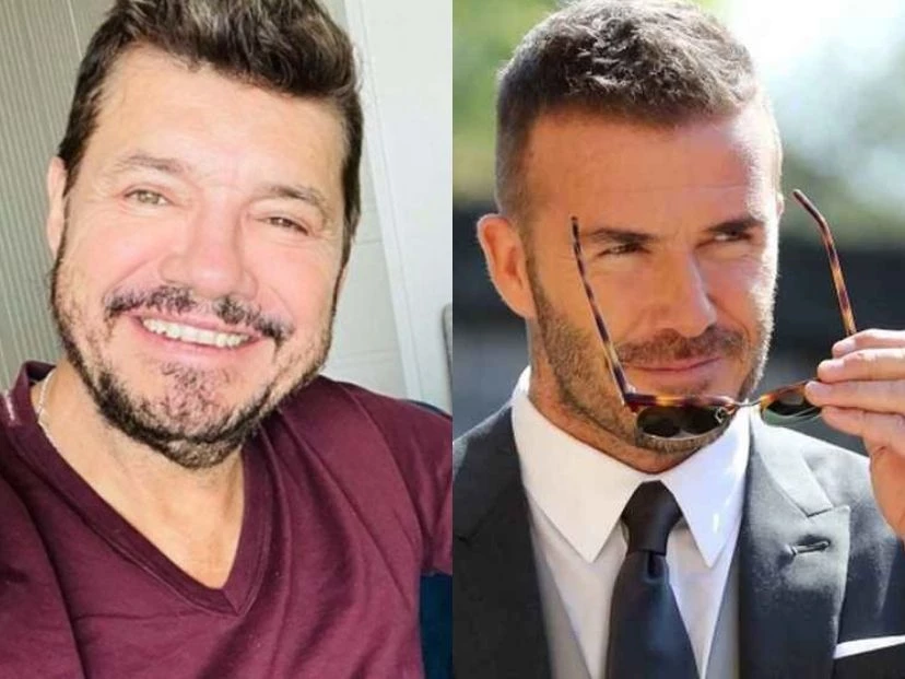 Marcelo Tinelli recordó su encuentro con David Beckham