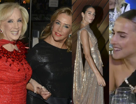 Martín Fierro 2022: Mirtha Legrand, Marcela Tinayre, Juana Viale y Ámbar de Benedictis brillaron con sus looks en la red carpet del Hilton