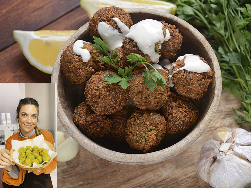 Falafel express: la receta de Laura "Luli" Laprida que se prepara en 15 minutos