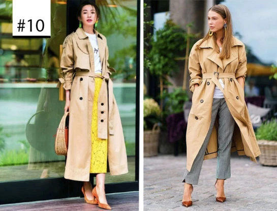 #Los100DeParaTi: El trench, un clásico que nunca pasa de moda y se volvió un básico del guardarropas