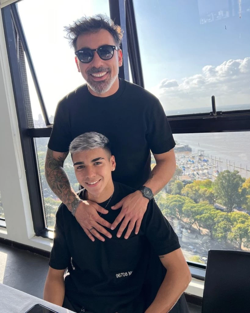 Ezequiel y Tomás Lavezzi