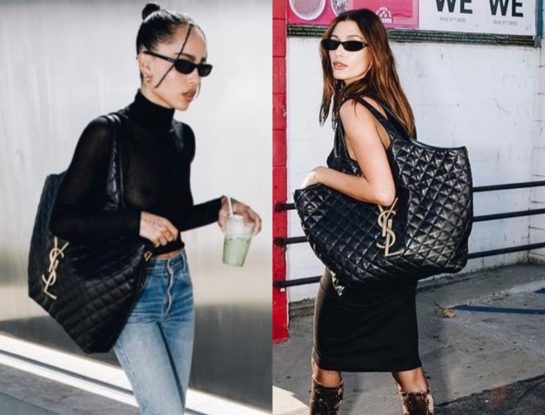 Cuánto sale la tote bag de Yves Saint Laurent que es tendencia entre las famosas
