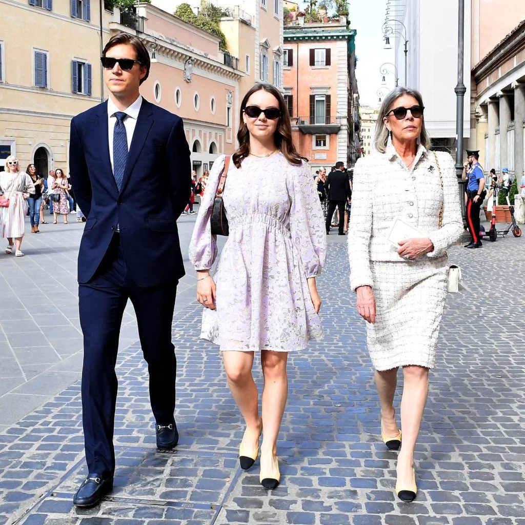 CArolina De Monaco y Alexandra de Hannover