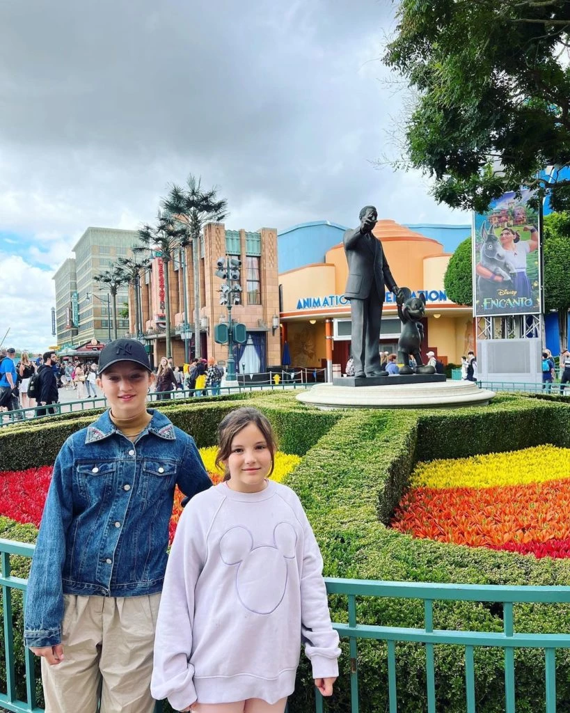 Las hijas de Nicole Neumann en Disneyland París