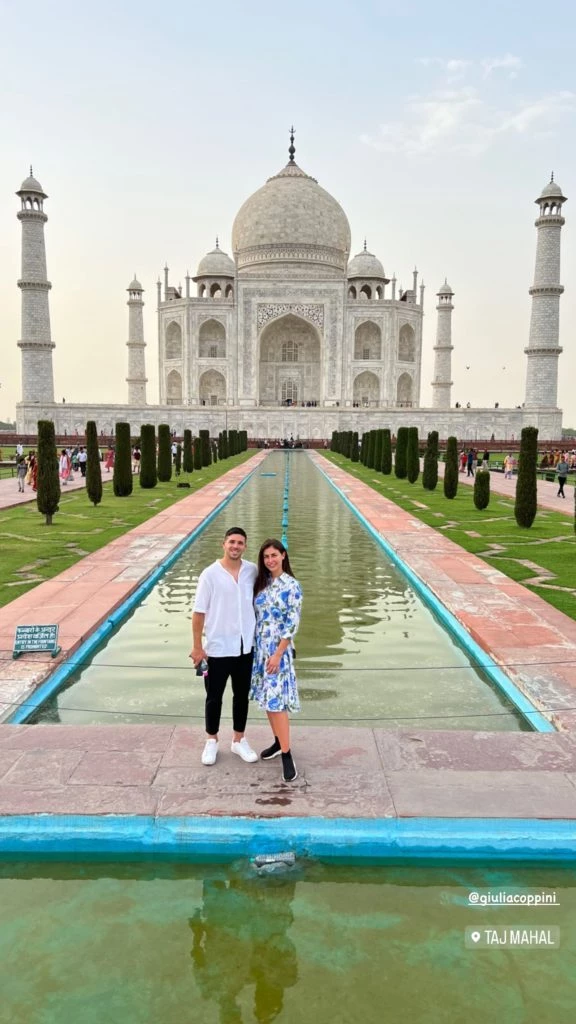 Giovanni Simeone de Luna de miel