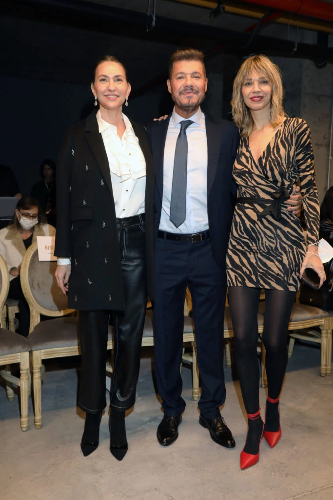 Andrea Bursten, Marcelo Tinelli y Lorena Ceriscioli