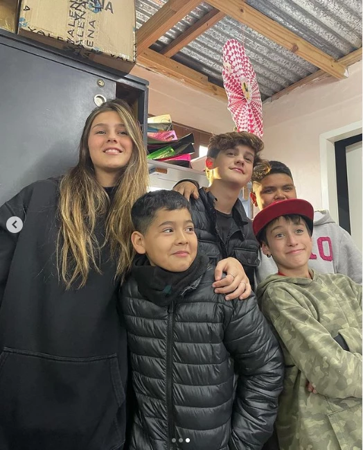 BAUTI VICUÑA CON DELFINA MORITAN