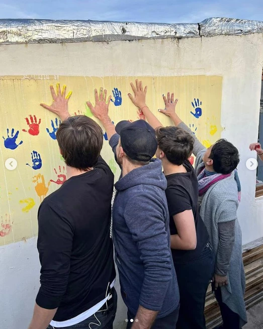 ROBERTO GARCIA MORITAN Y BAUTI VICUÑA EN BARRIO GARROTE