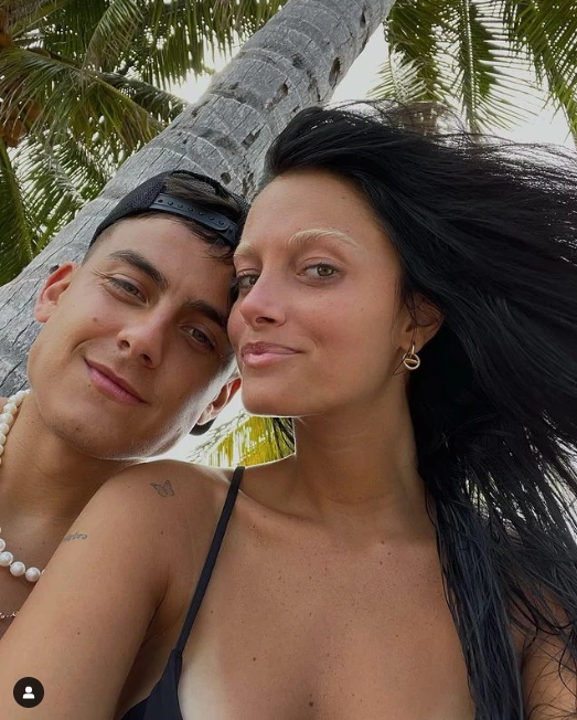 ORIANA SABATINI CON PAULO DYBALA