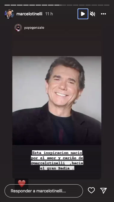 MARCELO TINELLI RECUERDA A BADÍA