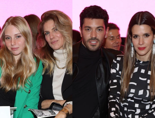 Los mejores looks de la primera fila del desfile de María Cher en el Palacio Reconquista