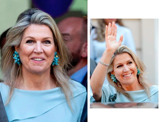 Máxima Zorreguieta sorprendió con un total look con guiño argentino
