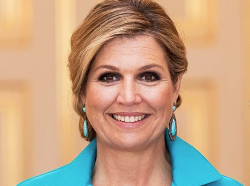 Máxima enamoró al mundo entero con un diseño argentino de Anushka Elliot