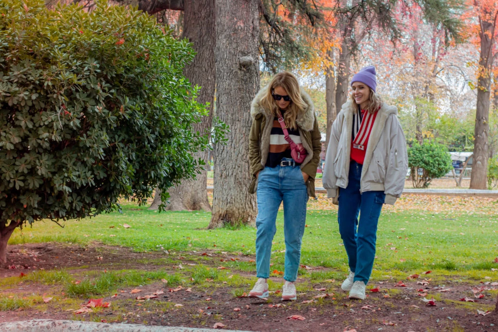 Brenda Gandini y Sabrina Rojas en La Rioja