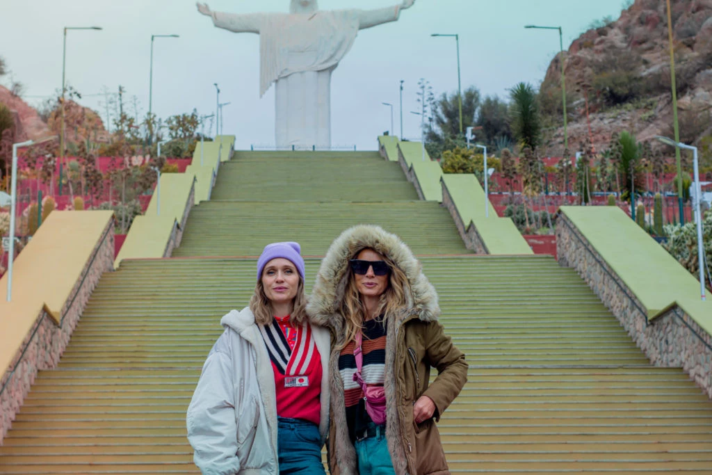 Brenda Gandini y Sabrina Rojas en La Rioja