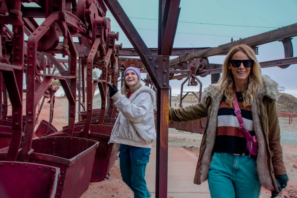 Brenda Gandini y Sabrina Rojas en La Rioja