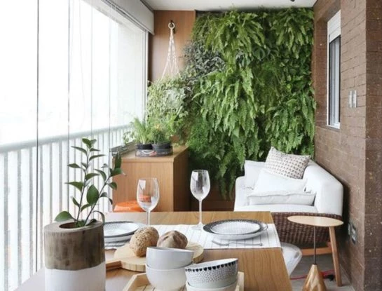 5 ideas para armar y decorar balcones cerrados