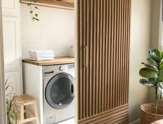 5 ideas (y más trucos) para disimular el lavarropas en la decoración de tu casa