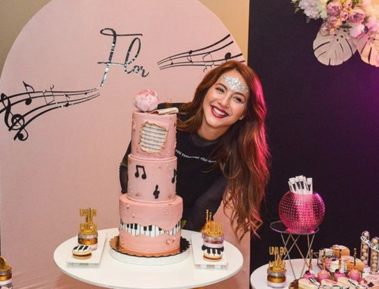 Así fue el divertido cumpleaños de Flor Vigna donde Luciano Castro dijo presente