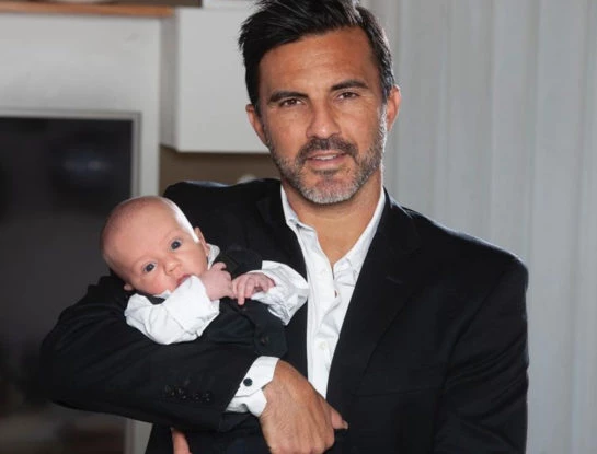 Fabián Cubero mostró a quién se parece su hijo Luca y sorprendió