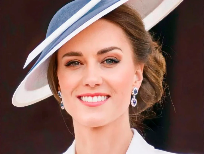 Kate Middleton en el Trooping the Colour