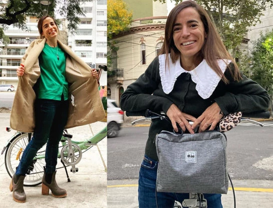 Día de la Bicicleta: tips súper prácticos para no resignar tu look cuando vas a trabajar en bici