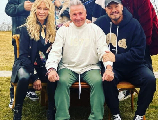 Así fue el almuerzo que compartieron Marcelo Tinelli, Ricardo Montaner y Cris Morena en Nordelta
