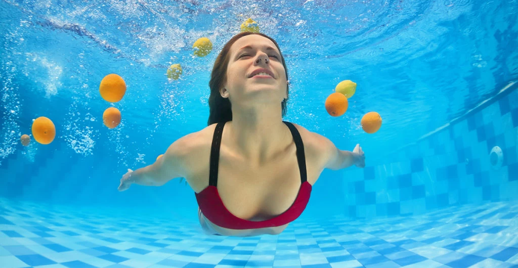 Ejercicios de natación.