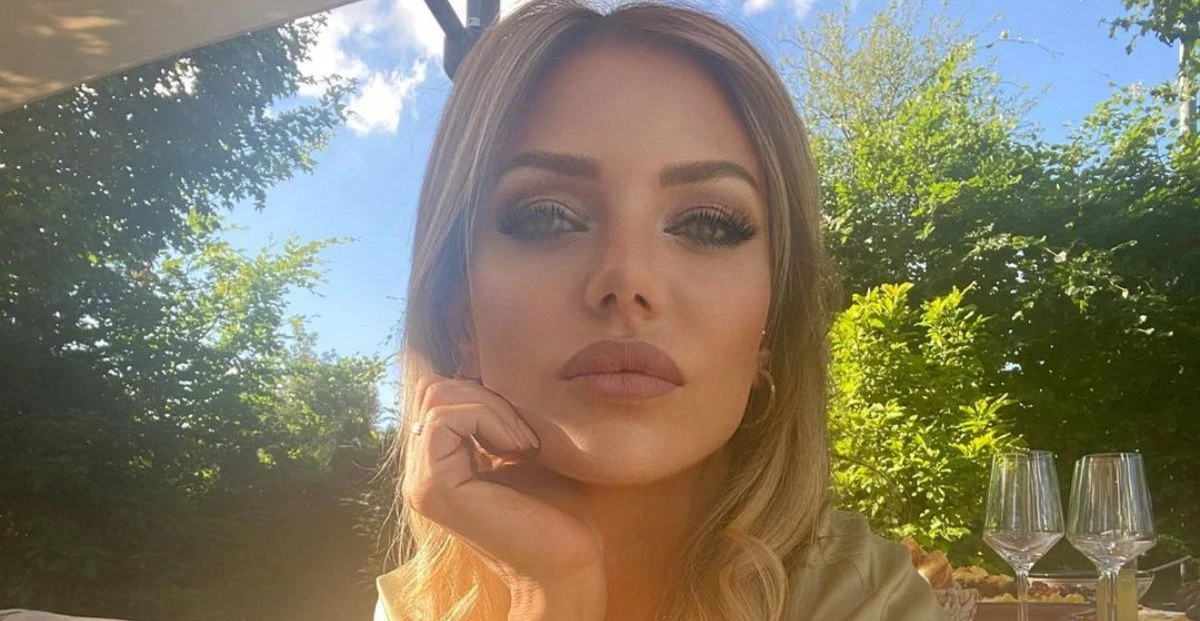 El sensual look de Evangelina Anderson