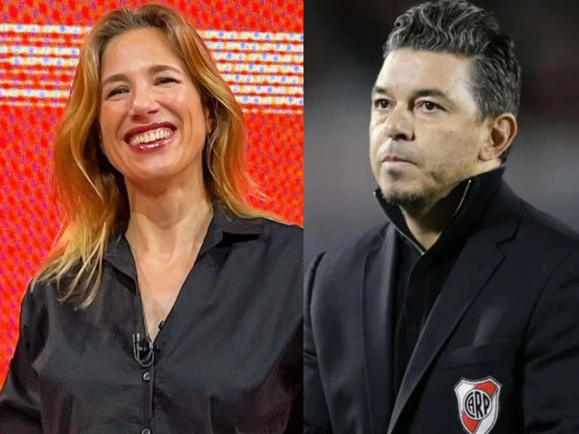 Alina Moine y Marcelo Gallardo separados