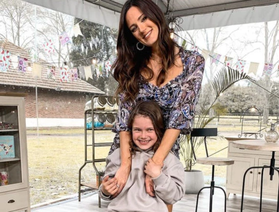 Paula Chaves reveló qué la angustia sobre el crecimiento de Olivia, su hija mayor