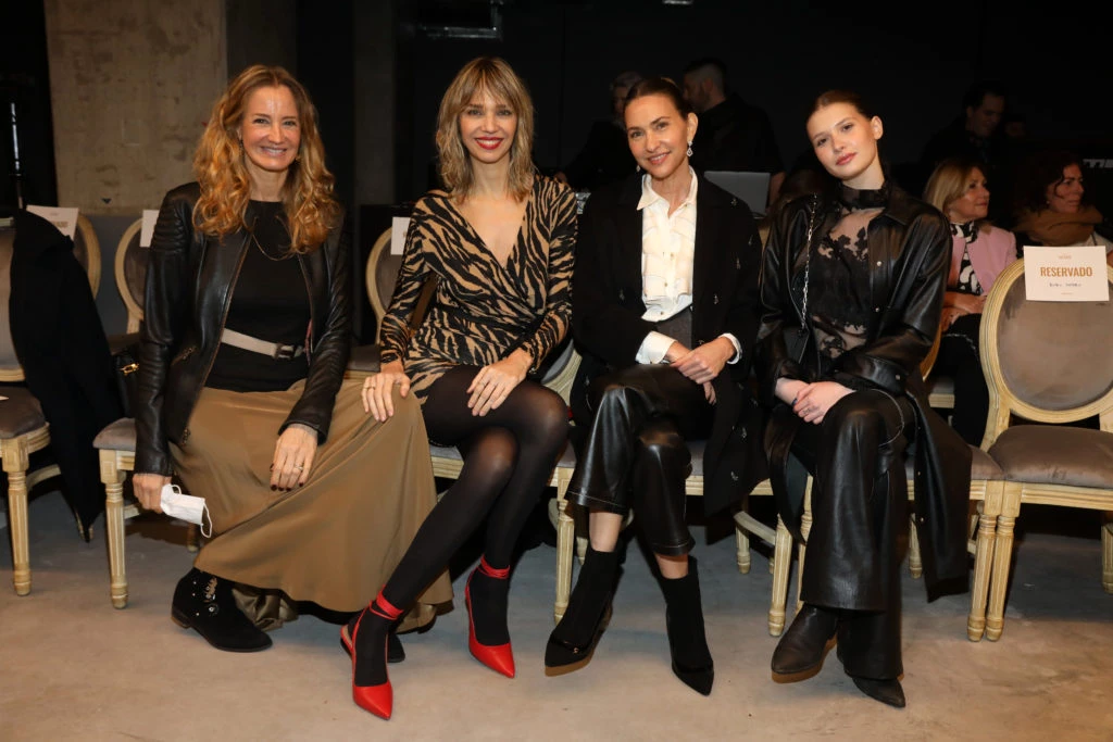 Roxana Zareki, Lorena Ceriscioli, Andrea Bursten y Francesca Ribero