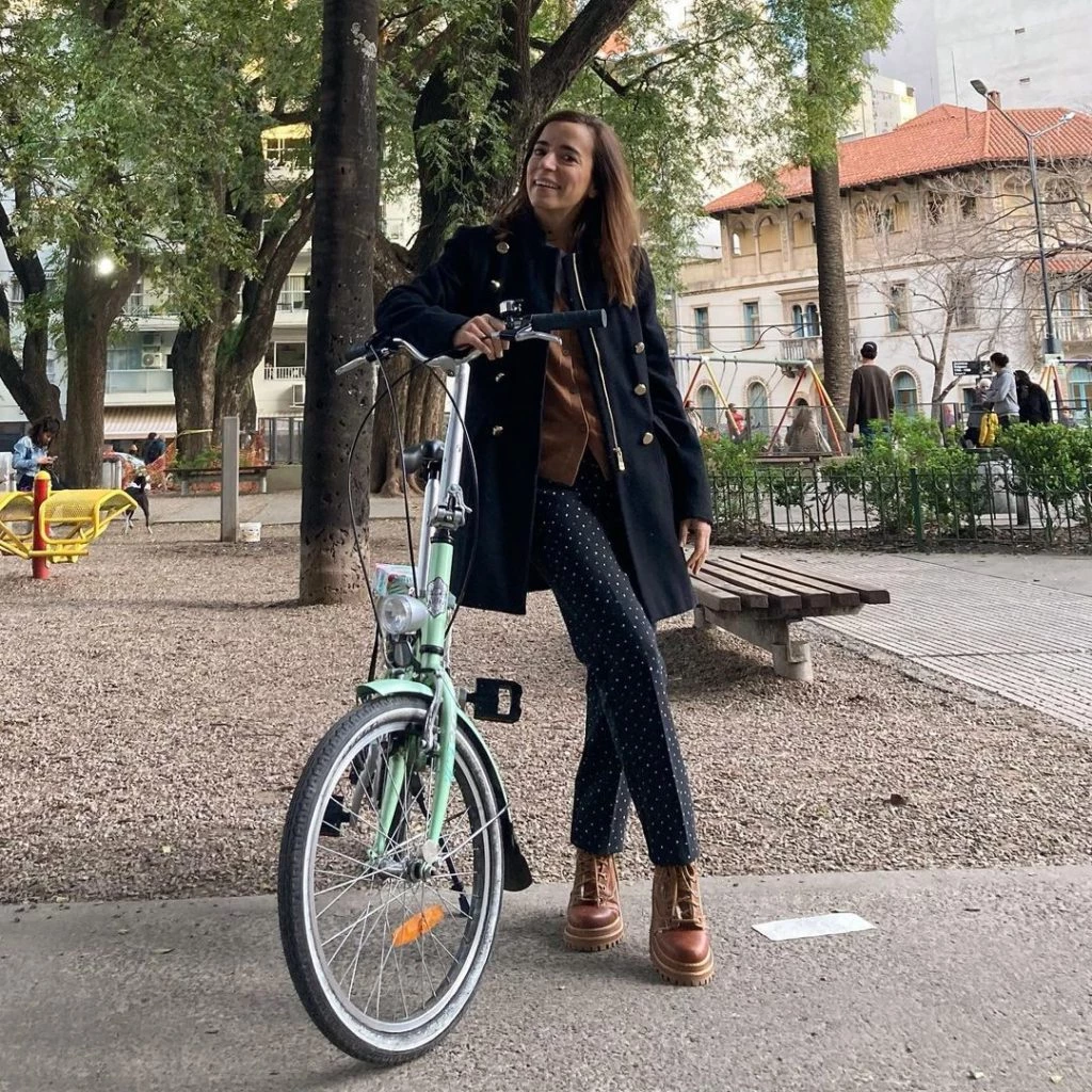 Look para ir a trabajar en bici