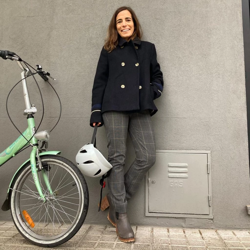 Look para ir a trabajar en bici