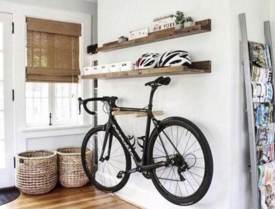 Las mejores ideas para guardar la bici en casa