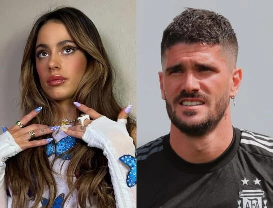 Rodrigo de Paul y el guiño a Tini Stoessel después de la goleada de Argentina a Italia por la Finalissima 2022