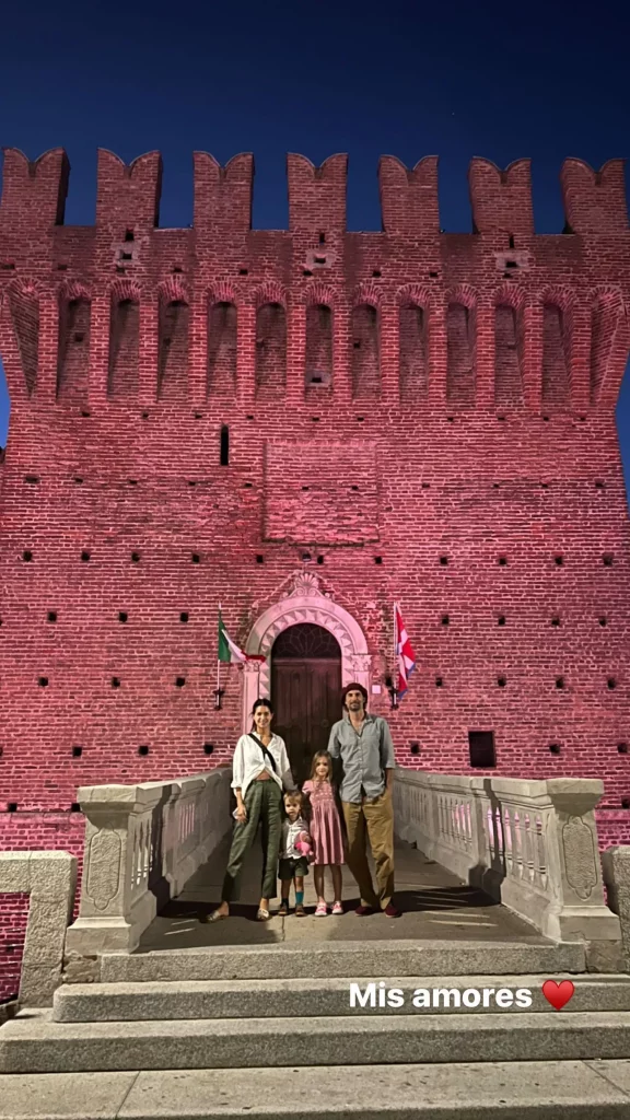 Familia unida: Zaira Nara, Jakob Von Plessen y sus hijos Malaika y Viggo Silvestre