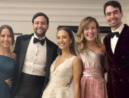 Las fotos del emotivo casamiento de Karim Shaban, el hijo mayor de Gabriela Arias Uriburu