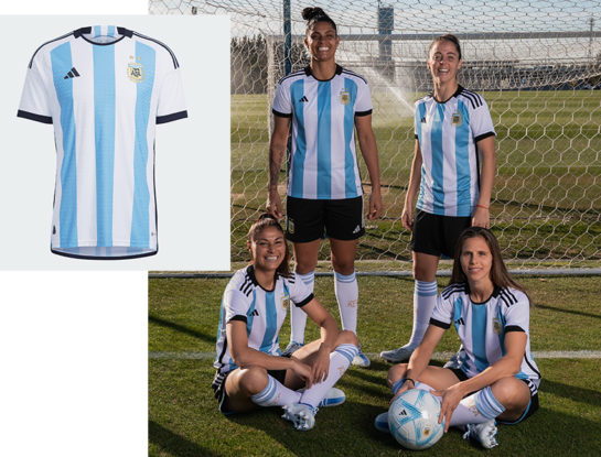 ¡Qué honor! La Selección Femenina de Fútbol va a estrenar la camiseta con la que Argentina jugará el Mundial de Qatar 2022