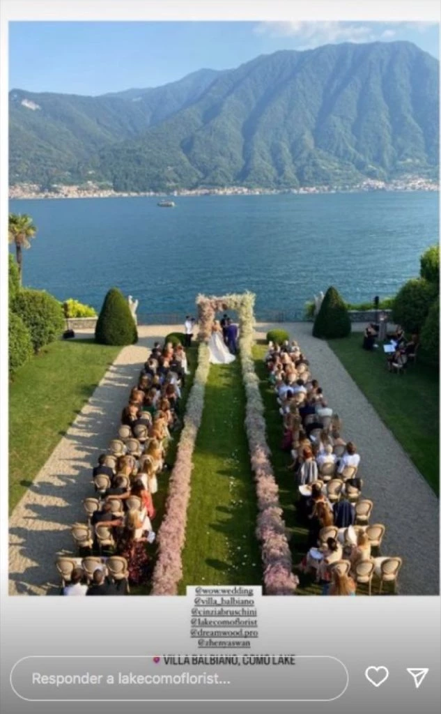 El casamiento de Lulú Sanguinetti y Martín Redrado
