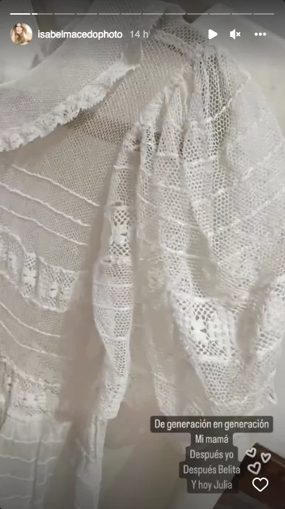 BAUTISMO JULIA HIJA DE MACEDO