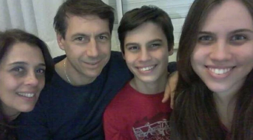 La familia de Luis Naidenoff