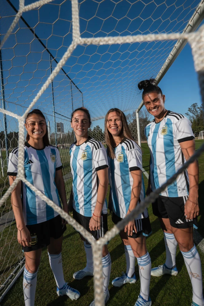 Copa América Femenina con la nueva camiseta